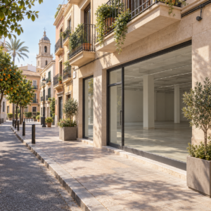 Empty commercial property in Valencia