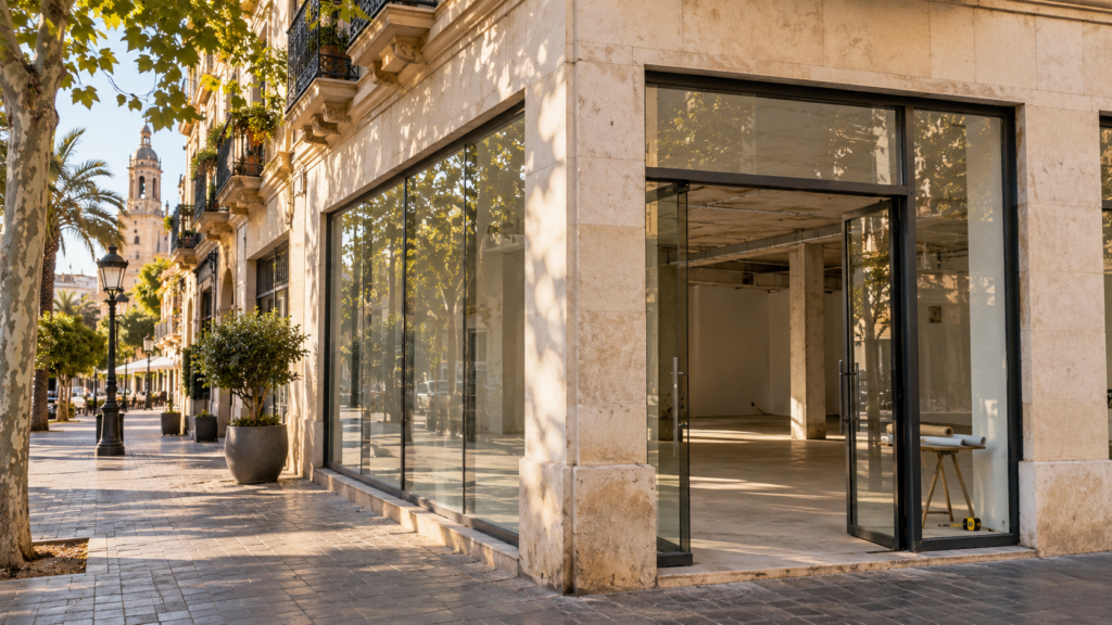 Valencia commercial premises exterior assessment